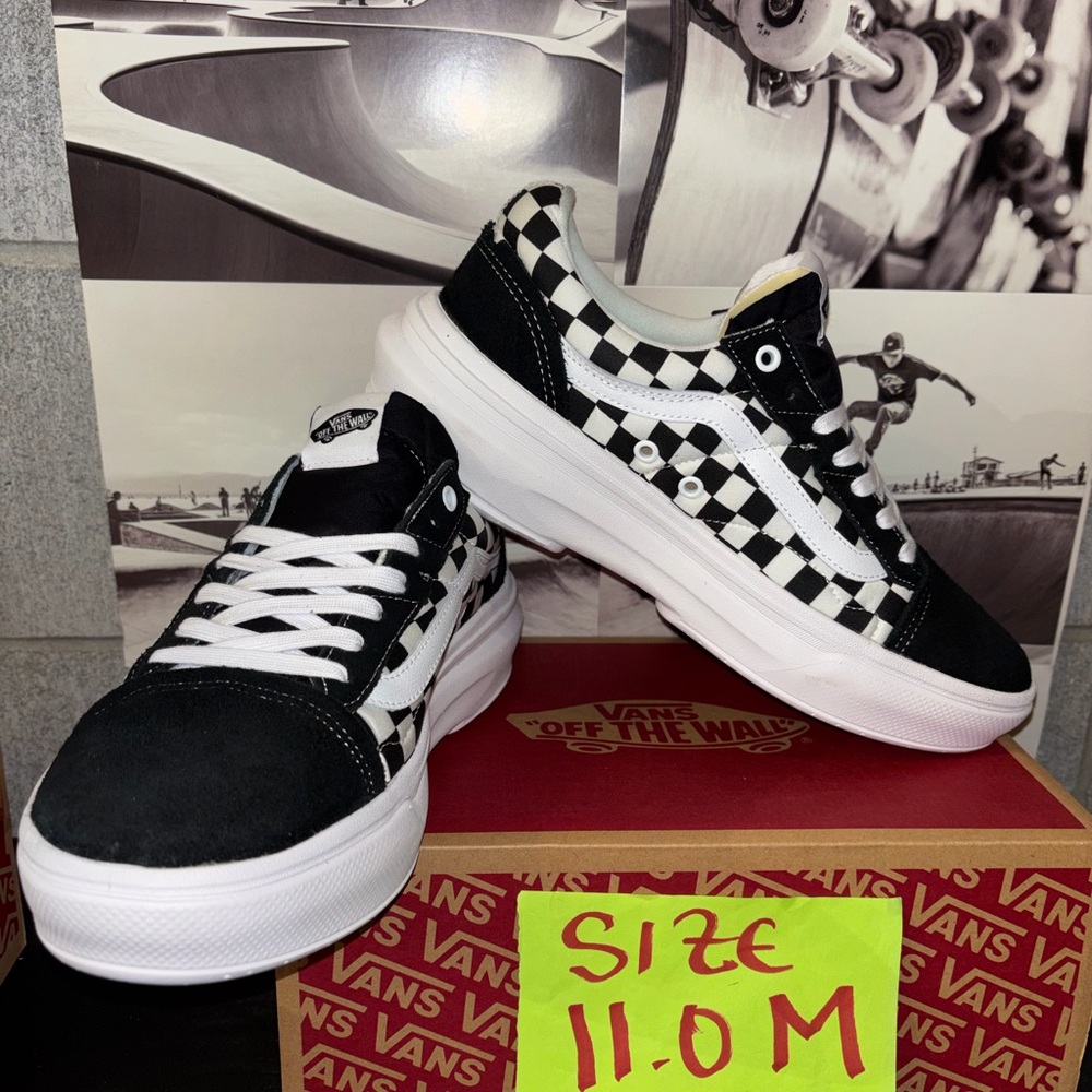 Vans Old Skool Over sz 11.0 Men’s 12.5 Woman